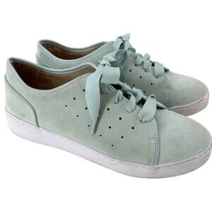 Vionic Splendid Keke Aqua Fashion Sneaker TVW5371 Blue Suede Women Size US 7.5
